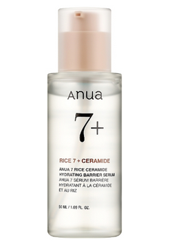 Сироватка для обличчя з екстрактом рису Anua 7 Rice Ceramide Hydrating Barrier Serum 50ml