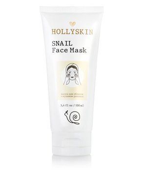 Маска для обличчя з муцином равлика Hollyskin Snail Face Mask 100ml