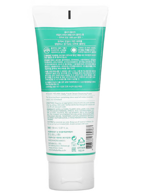 Пінка для вмивання HOLIKA DAILY FRESH CITRON CLEANSING FOAM 150ml
