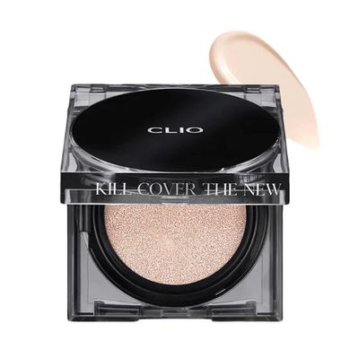 Мини тональный кушон CLIO kill cover the new founwear cushion mini spf50 pa 2 lingerie 5g