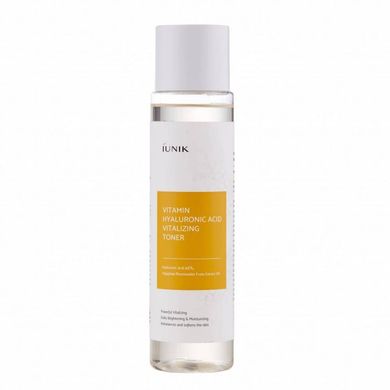 Тонер для увлажнения с и экстрактом облепихи IUNIK Vitamin Hyaluronic Acid Vitalizing Toner 200ml