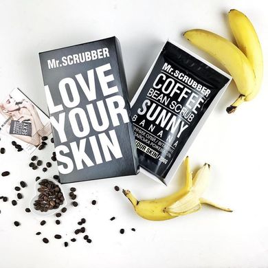 Скраб кофейный антицеллюлитный для тела Mr.Scrubber Sunny Banana 200g