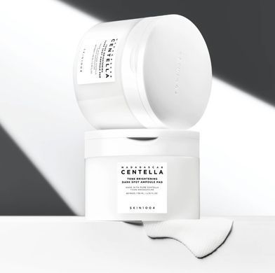 Педы против пигментных пятен ампульные SKIN1004 Madagascar Centella Tone Brightening Dark Spot Ampoule Pad