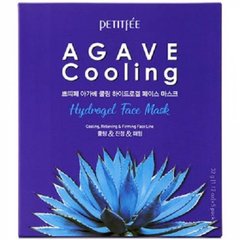 Маска Гидрогелевая Освежающая Увлажняющая С Экстрактом Агавы Petitfee Agave Cooling Hydrogel Face Mask 1 шт