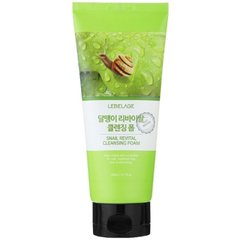 Пенка для умывания с муцином улитки Lebelage Snail Cleansing Foam 100ml