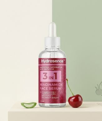Барьерная сыворотка для лица с ниацинамидом Hydrasence 50ml
