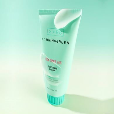 Успокаивающий крем с чайным деревом и CICA, 100 мл BRINGGREEN Tea Tree Cica Soothing Cream+ 100 ml