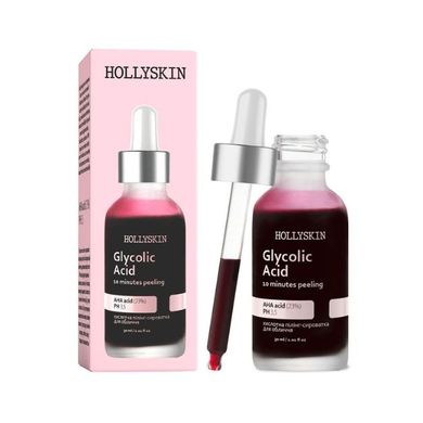 Кислотная пилинг-сыворотка для лица Hollyskin Glycolic Acid 30ml