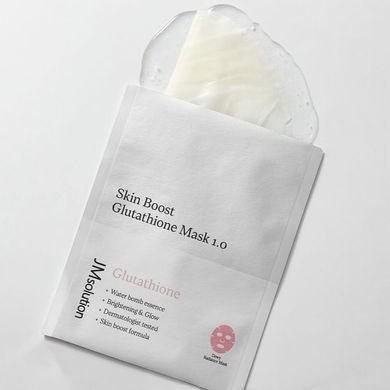 Тканинна маска для обличчя з глутатіоном JMSOLUTION SKIN BOOST GLUTATHIONE MASK 1.0