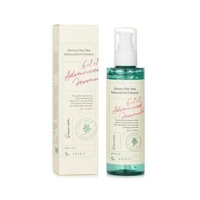 Заспокійливий гель для вмивання AXIS-Y Quinoa One-Step balanced Gel Cleanser 180ml