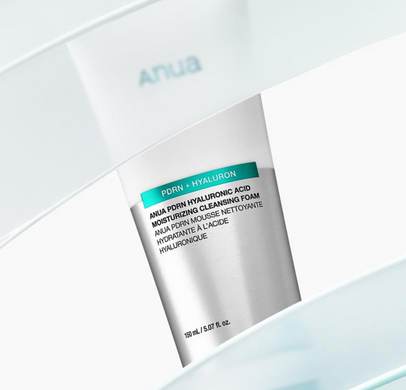 Пінка для вмивання з PDRN Anua Pdrn Hyaluronic Acid Moisturizing Cleansing Foam 150 мл