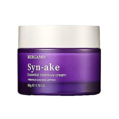 Крем для обличчя зі зміїним пептидом Bergamo Syn-Ake Essential Intensive Cream 50g