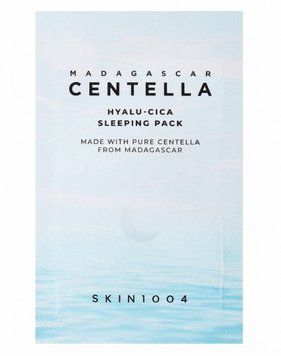 Пробник нічної маски для обличчя Skin1004 Madagascar Centella Hyalu-Cica Sleeping Pack Sachets 1.5ml