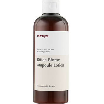 Ампульний зміцнювальний лосьйон для обличчя MANYO Bifida Biome Ampoule Lotion 300ml