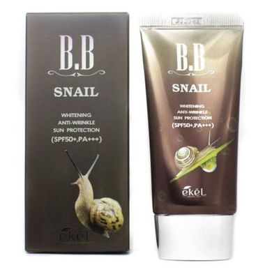 Антивозрастной отбеливающий BB-крем с улиточным муцином Ekel BB Cream Snail Gold SPF 50 PA 50ml