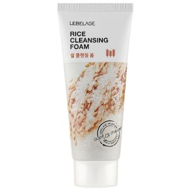 Рисова пінка для вмивання Lebelage Rice Cleansing Foam 100ml