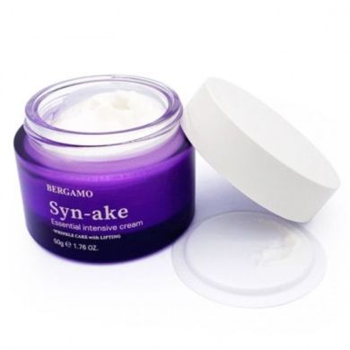 Крем для лица со змеиным пептидом Bergamo Syn-Ake Essential Intensive Cream 50g