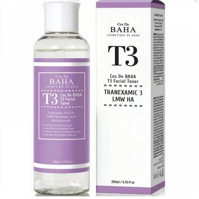 Тонер COSDEBAHA T3 Facial Toner 200ml (T3)