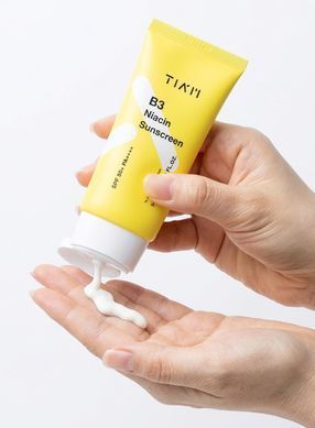 Сонцезахисний крем з ніацинамідом Tiam B3 Niacin Sunscreen 50ml