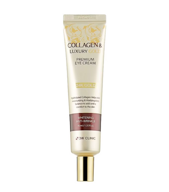 Крем для повік 3W Clinic Collagen & Luxury Gold Premium Eye Cream 40 мл