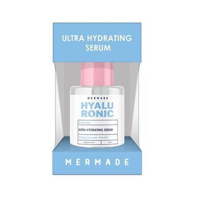 Ультра зволожуюча сироватка-бустер для обличчя MERMADE 4D Hyaluronic Acid & PatcH2O 30 мл