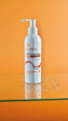 Балансирующий кондиционер Soika Hair Conditioner Регенерация и блеск без утяжеления, для жирных волос, 200 мл