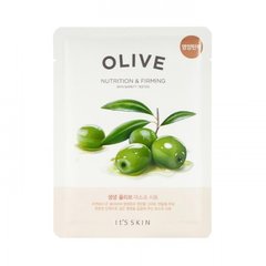 Тканинна маска для обличчя з оливковою олією It's Skin The Fresh Olive Mask Sheet, 22ml