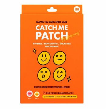 Освітлювальні патчі від прищів Catch Me Patch Brightening Spot Box, 90 шт.