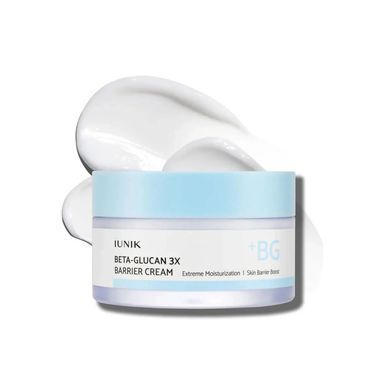 Крем для зміцнення захисного бар'єру з бета-глюканом IUNIK Beta Glucan 3X Barrier Cream 50ml