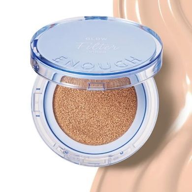 Кушон ENOUGH Glow Filter Cushion SPF 50+ PA++++#13 12g(+12g)