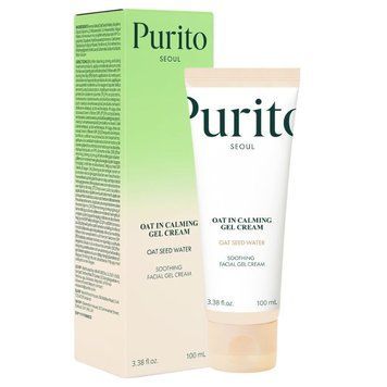 Заспокійливий гель-крем для обличчя з насінням вівса Purito Oat-In Calming Gel Cream 100ml