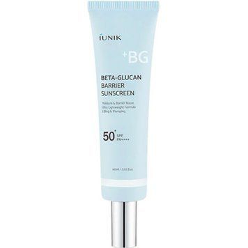 Сонцезахисний крем на основі хімічних фільтрів IUNIK Beta Glucan Barrier Sunscreen 60ml