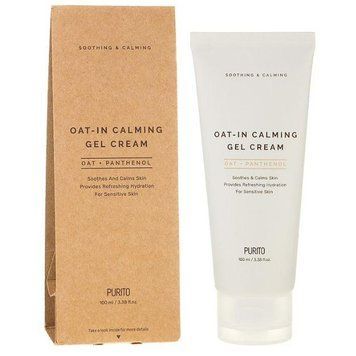 Заспокійливий гель-крем для обличчя з насінням вівса Purito Oat-In Calming Gel Cream 100ml