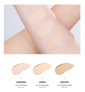 Міні кушон з сяючим покриттям Clio Kill Cover Mesh Glow Cushion Mini 2 Lingerie SPF50+ PA++++ №21