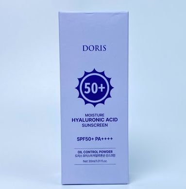 Солнцезащитный крем с гиалуроновой кислотой Doris Moisture Hyaluronic Acid Sunscreen 30мл