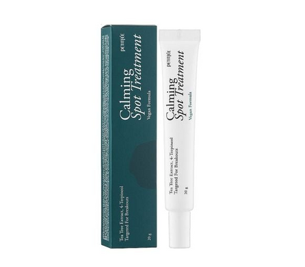 Точковий крем від запалень із екстрактом центели Petitfee CALMING SPOT TREATMENT 20ml