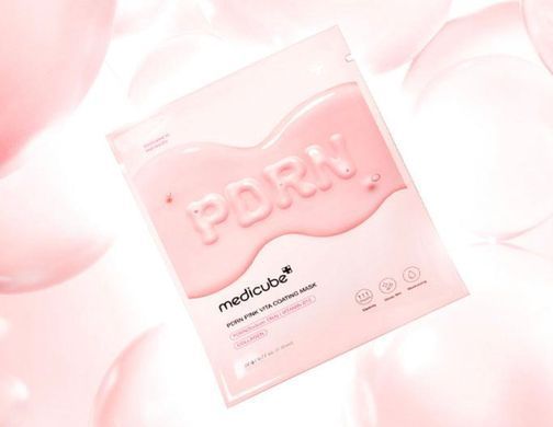 Маска тканинна живильна Medicube Pdrn Pink Vita Coating Mask 22г