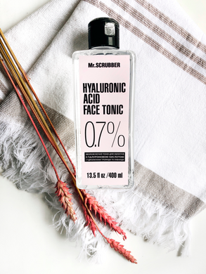 Тоник для лица з Mr.Scrubber Hyaluronic Acid Face Tonic 0,7, 400ml