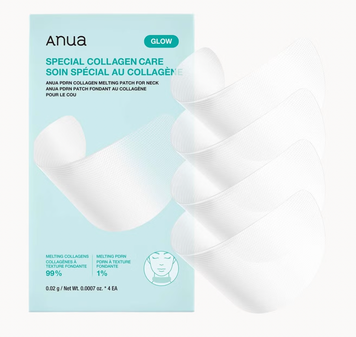 Танучі ліфтинг-патчі для шиї з PDRN Anua Pdrn Collagen Melting Patch For Neck (4EA)