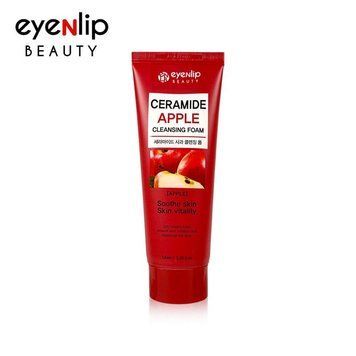 Пінка для вмивання з керамідами та екстрактом яблука для обличчя Eyenlip Ceramide Apple Cleansing Foam 100ml