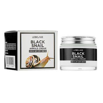 Крем для обличчя LEBELAGE BLACK SNAIL AMPOULE CREAM 70ml