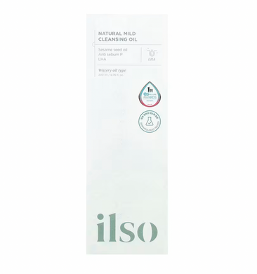 Ніжна гідрофільна олія Ilso Natural Mild Cleansing Oil 200 мл