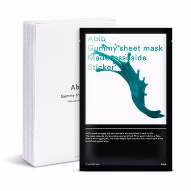 Зволожуюча тканинна маска з мадекасозидом Abib Gummy Sheet Mask Madecassoside Sticker 27ml