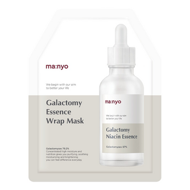 Маска гідрогелева заспокійлива з галактомісісом Manyo Factory Galactomy Essence Wrap Mask 30ml