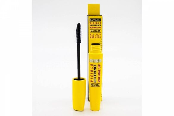 Подовжуюча туш для вій З воском FarmStay Visible Difference Volume Up Mascara