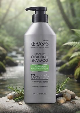 Шампунь для нормальної та сухої шкіри голови Kerasys Hair Clinic Dry Scalp Deep Cleansing 600мл