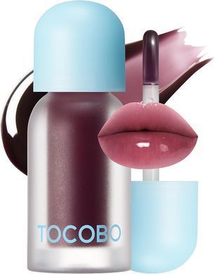 Оттеночное масло-плампер для губ Tocobo [Global] Juicy Berry Plumping Lip Oil 03 Black Cherry