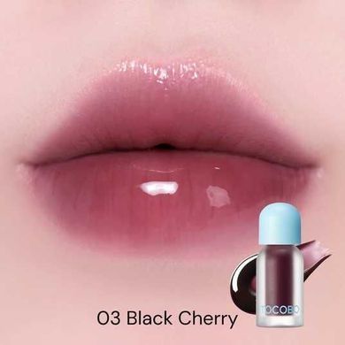 Оттеночное масло-плампер для губ Tocobo [Global] Juicy Berry Plumping Lip Oil 03 Black Cherry