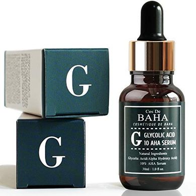 Сыворотка c гликолевой кислотой Cos De Baha Glycolic Acid 10 AHA Serum 30ml