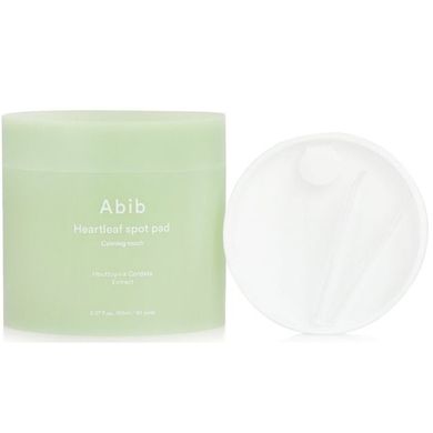 Успокаивающие пэды на основе экстракта хауттюйнии Abib Heartleaf Spot Pad Calming Touch 150ml